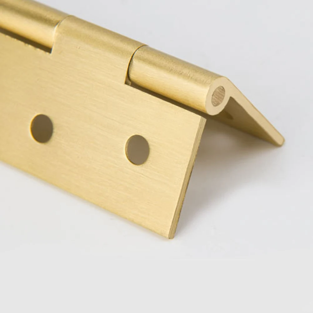 6 шт., петля для шкатулки для драгоценностей, твердая медная мини-петля со стабильными фиксирующими отверстиями для украшения дверного шкафа, 1-дюймовые медные дверные петли