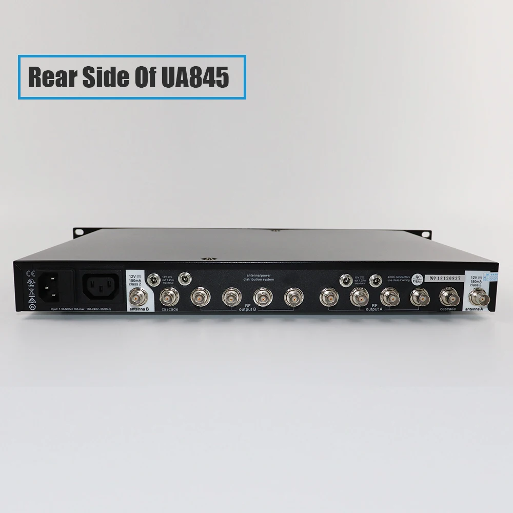 Leicozic UA845 UA874 UHF 안테나 배전 시스템 마이크 무선 강화 장치 용 RF 신호 분배기 460-950Mhz