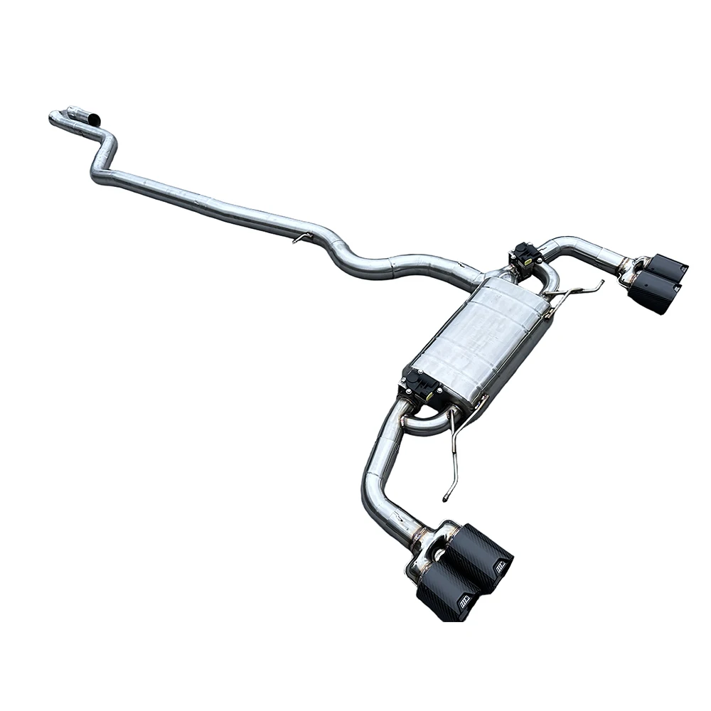 Factory Valvetronic Catback Exhaust for 325i/330i G20/G28 B48/2.0T 2020-2024 Stainless Steel Car Exhaust Pipe