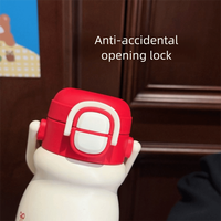 Portable 500ML Vacuum Cup Double Drink Insulation Or Cooling Insulated Cup With Handle Thermal Water Bottle