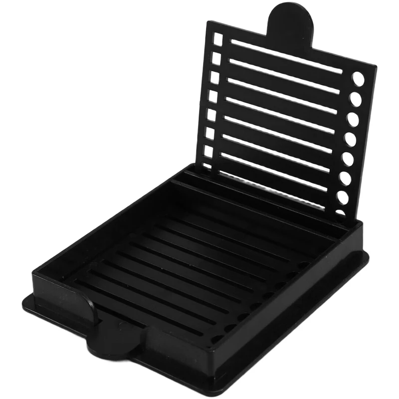 New-Desktop  Note Dispenser With Holder Clip And Stencil Template For 3X3 Self-Adhesive Notepad