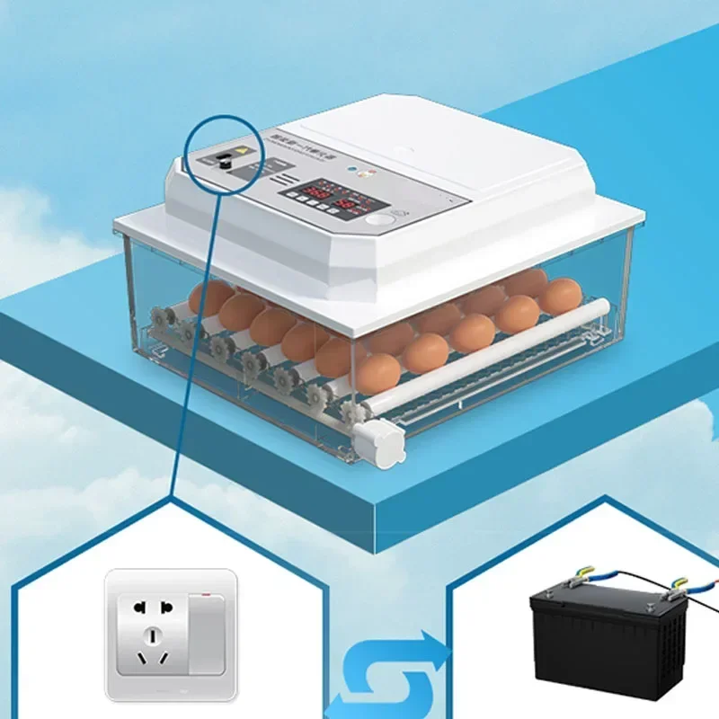 Incubator Egg Incubator Small Household Automatic Intelligent Chick Duck Goose Pigeon Quail Incubator