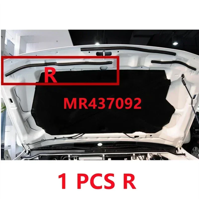 Car Front Hood Weatherstrip Sealing Strip For Mitsubishi Montero Pajero Shogun 3 V63 V66 V67 V68 V73 V75 V76 V77 V78 2000-2006