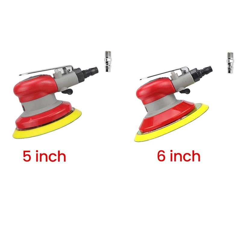 

Pneumatic Sander Air Sander Sanding Machine Air Power Sander Polisher Tool 150Mm Plastic