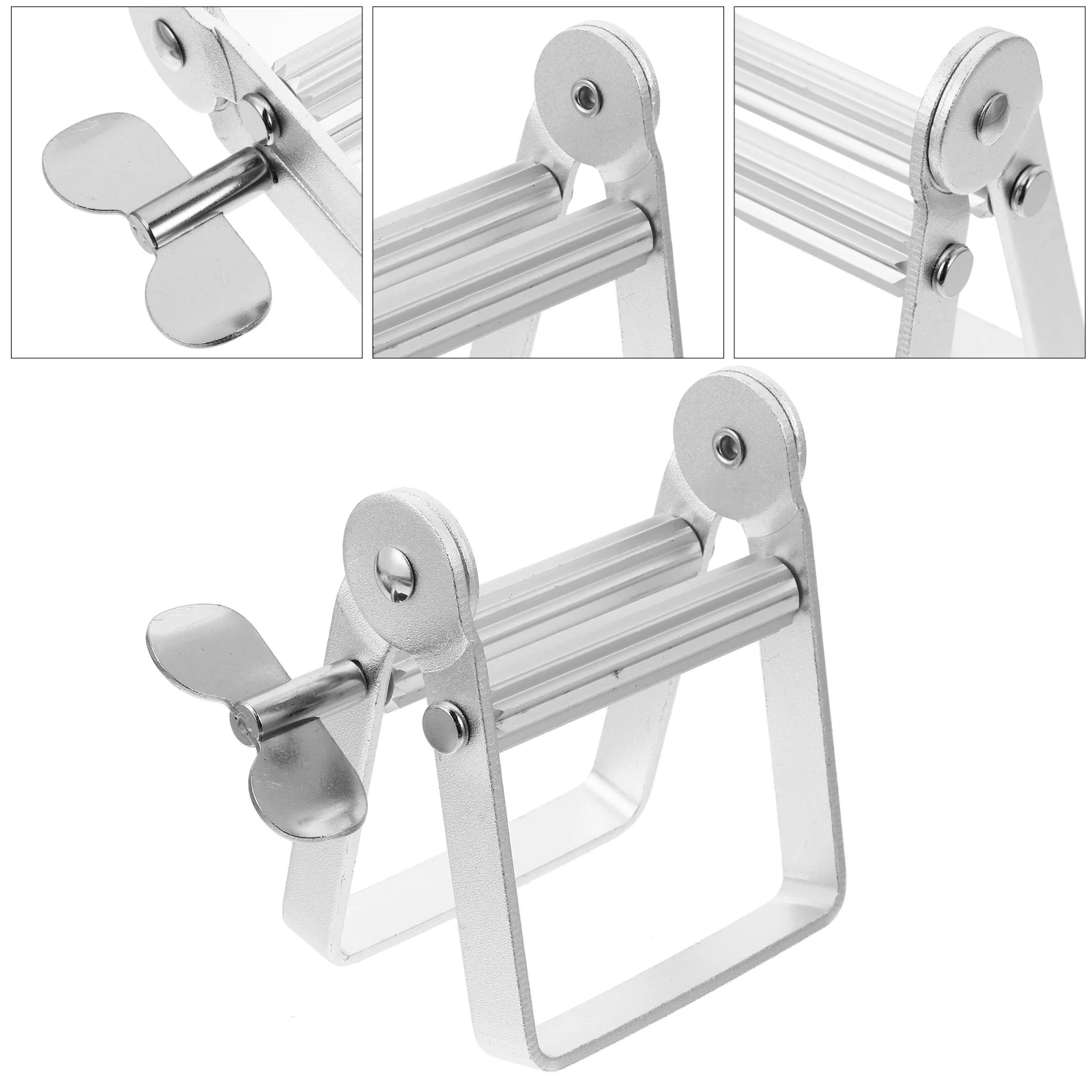 

Dispenser Stainless Steel Extruder Toothbrushes Toothpaste Squeezer Lotion Accessory Child