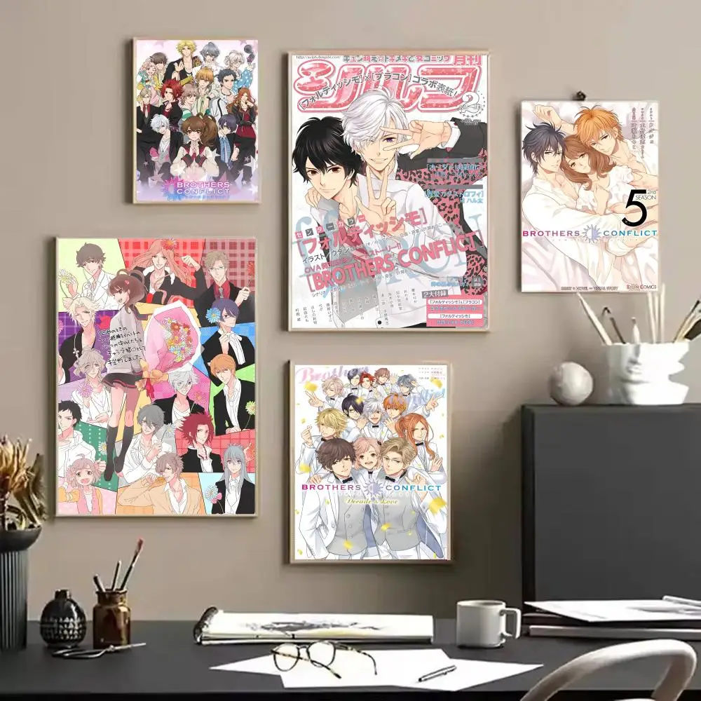 

Love Game Anime B-Brothers ConflictS Painting HD Canvas Waterproof Wall Art Picture For Home Office Living Room Bedroom Gift