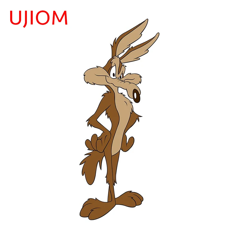 UJIOM for Wile E Wall Sticker Waterproof Scratch-proof Original  Household Home Decals Bathroom Kitchen Bumper Vinyl Car Wrap