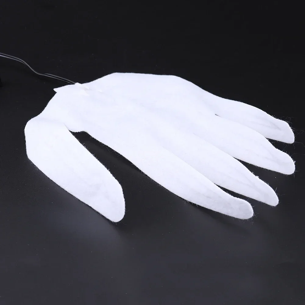 Heating Pad Winter Warm Five-Finger Gloves Heating Pad Thermal USB Heated Gloves Pad Glove Heating Sheet for Outdoor Ski Hiking