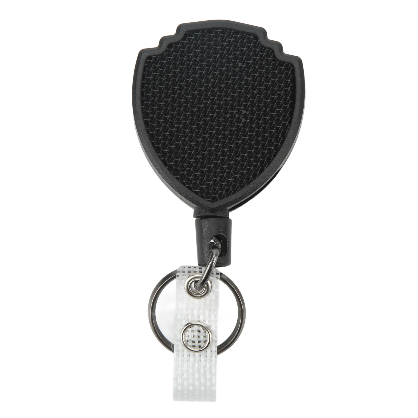 Outdoor Retractable Keychain with Back Clip Rope Wear Proof High Rebound Stretchable Anti Theft Keyring