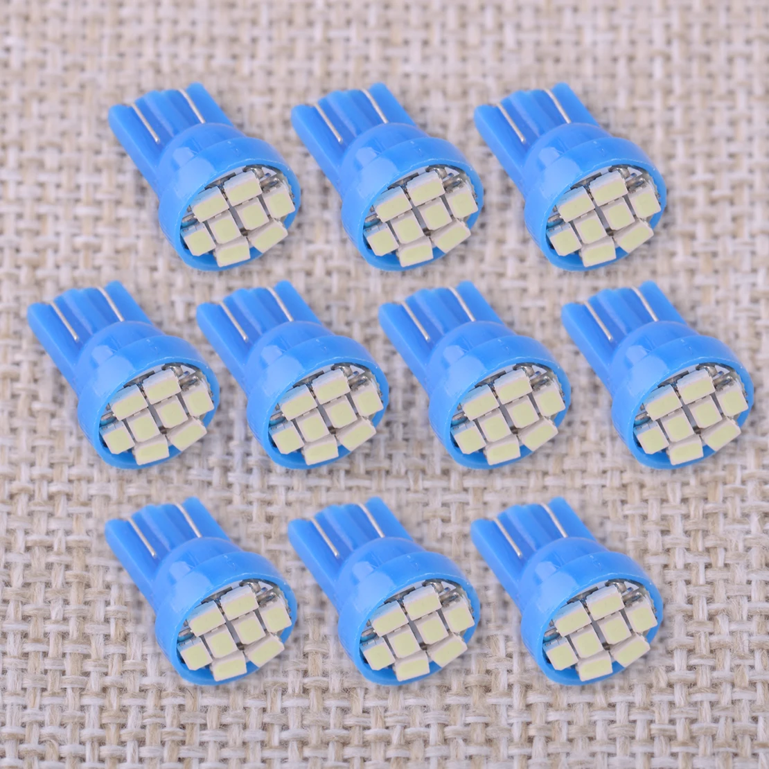 10Pcs Ice Blue Gauge Cluster Instrument Dashboard LED Light Bulb Fit for Honda Civic EK 1996 1997 1998 1999 2000 12V