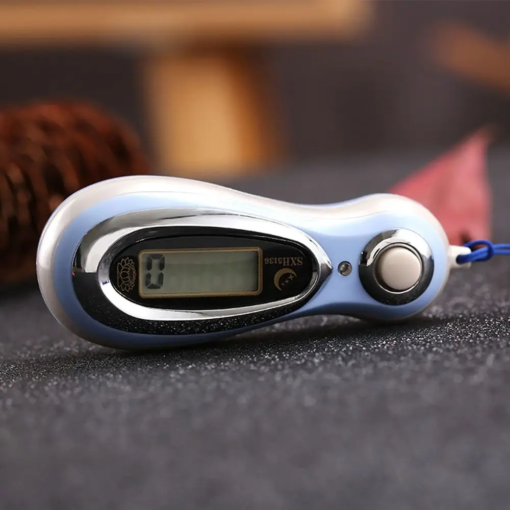 1Pcs LCD Display LCD Display Finger Counter Plastic Lightweight Electronic Tally Counter AAA Battery Powered 5 Digit Display