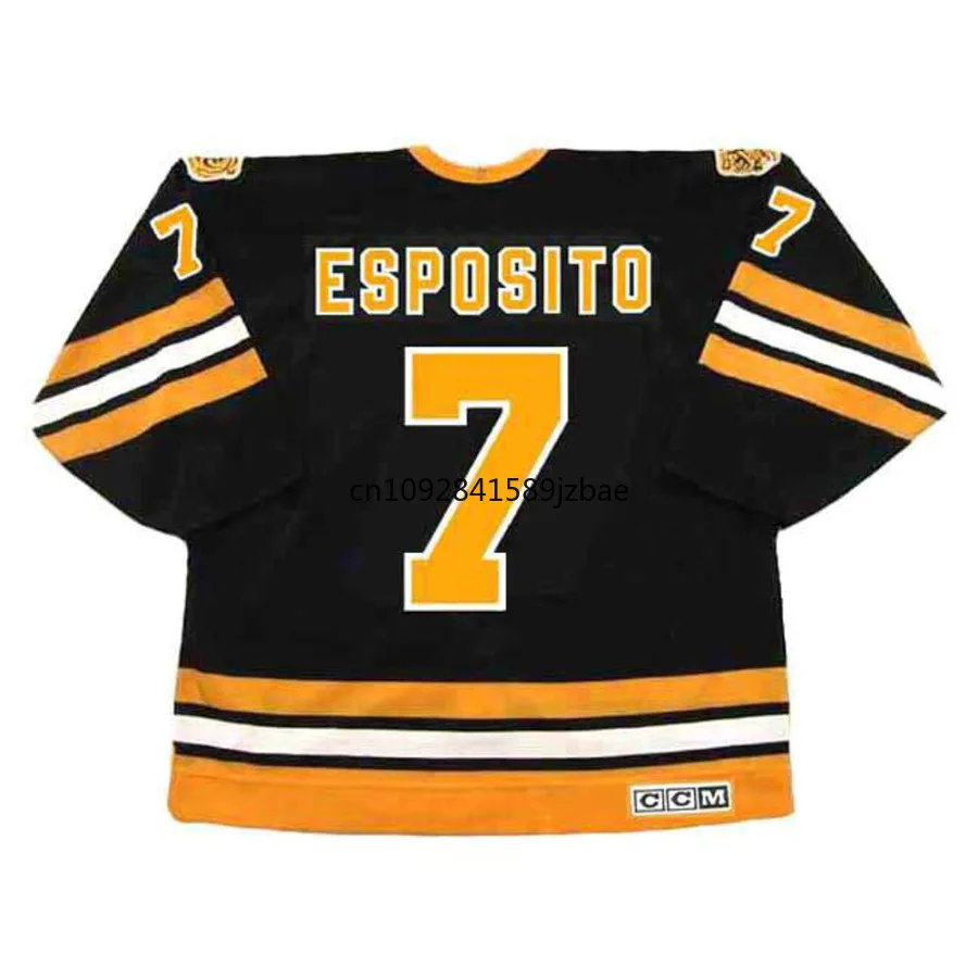 Phil Esposito Jersey American Boston Retro Ice Hockey Jerseys 9 Johnny Bucyk Jersey 12 Adam Oates Jersey All Stitched Us M-3XL