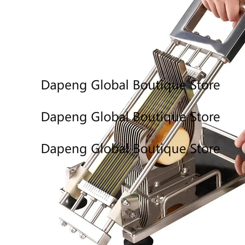 Manual Multifunctional Root Vegetable Slicing Shredding Equipment Potato Ginger Cutting Tool