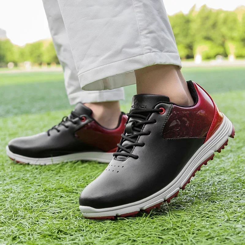 Waterproof Golf Shoes Men Anti Slip Walking Shoes Comfortable Walking Footwears