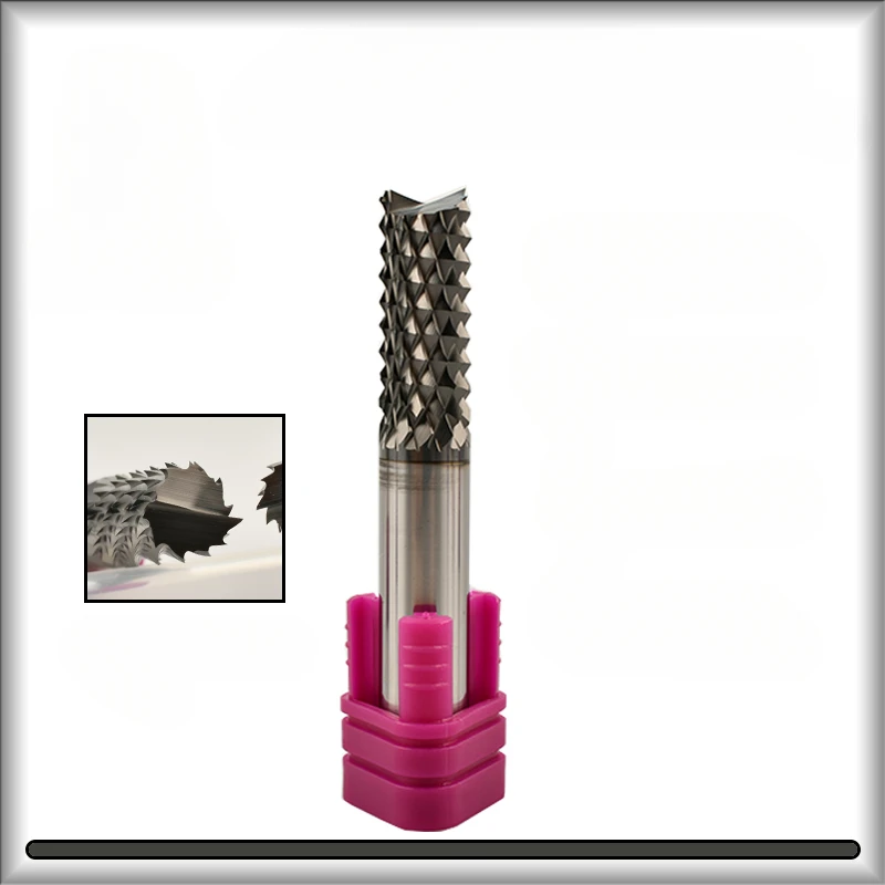 1-12mm Diamond Coating Corn Milling Cutter for Milling PCB Glass FRP Material Carbon Fiber Composite Material PCD End Mill