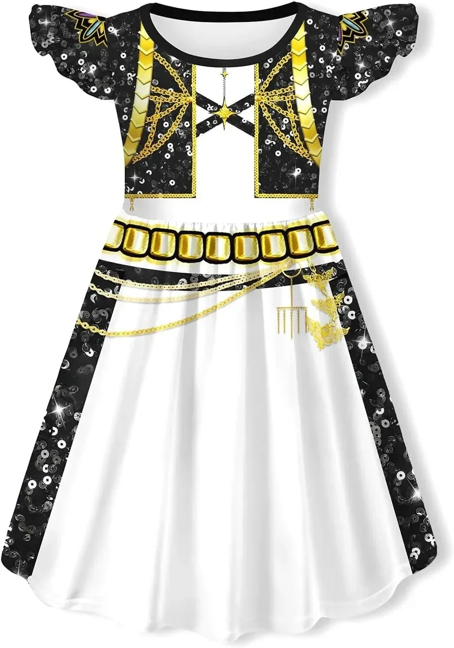 Película KPop Demon Hunters vestidos de Cosplay para niña personaje Huntrix disfraz de escenario actuación traje de fiesta de Halloween ropa
