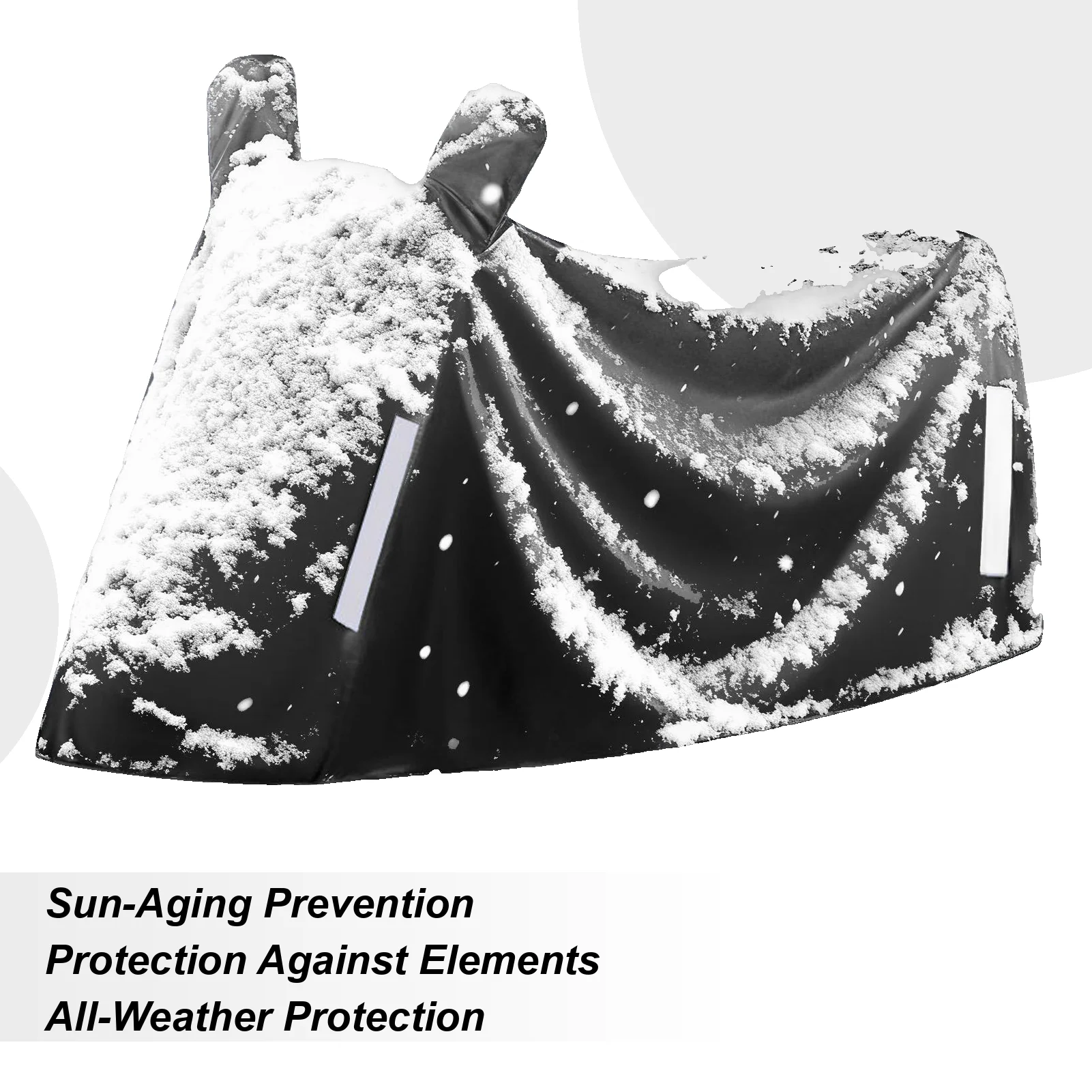 

Motorcycle Cover Heavy Duty UV Protection All-Weather Outdoor Motorcycle Storage Rain Cover For Scooter Electric Vehicle Winter