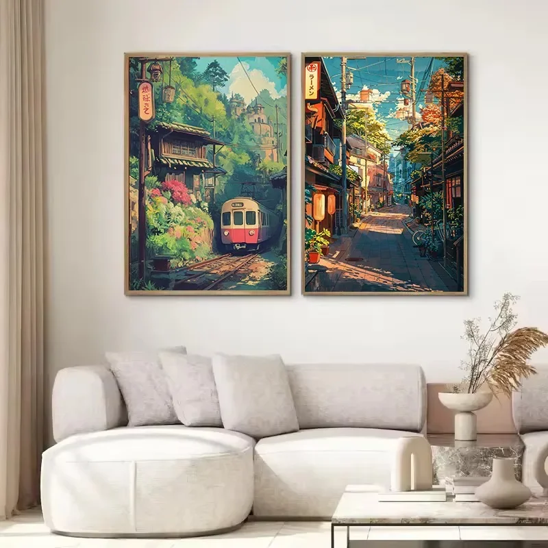لوحة زيتية بدون إطار للرسم بال - مراجعة Japanese Tokyo Lifestyle وسعره