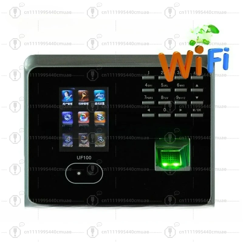 Attendance Machine  Facial Recognition System with Fingerprint Reader  Face Attendance End Point