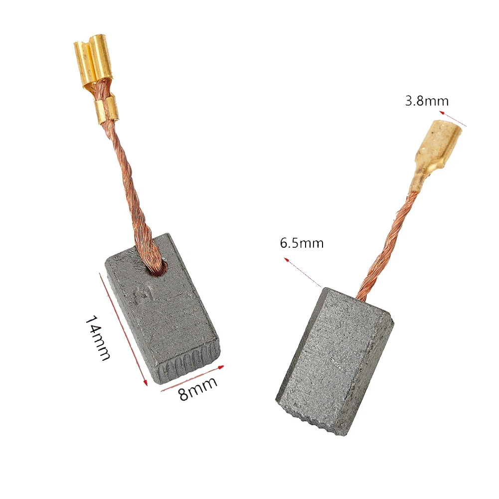 Top-quality 2021 New Hot Sale On Sale 8PCS Carbon Brushes for gws 7-100 1619P02870 1619P02892 7-125 ETC  Top-quality