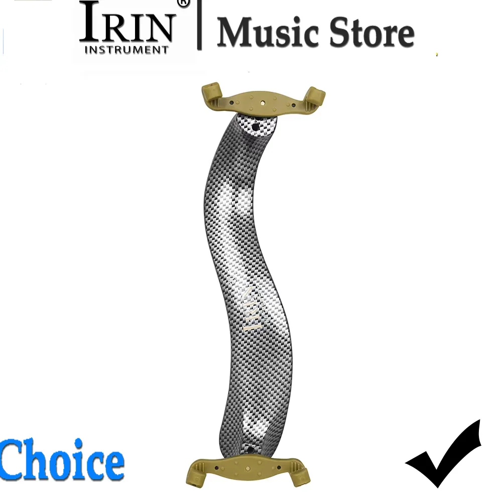 IRIN Violin Shoulder Rest Fiddle Shoulder Pad Chinrest Adjustable 4/4 Violin Shoulder Padded Rest Violin Accessories Parts