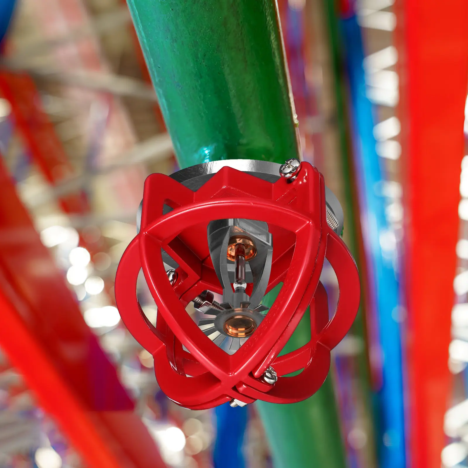 

Metal Fire Sprinkler Head Cover Protective Cage for Ceiling Residential Commercial Fire Systems Sprinkler Cover