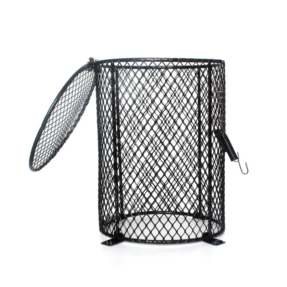 

Metal Mesh Heater Guard Iron Mesh Cover Round and Square Shape Heating Bulb Lamp Enclosure Cylinder and Square 4 Screws