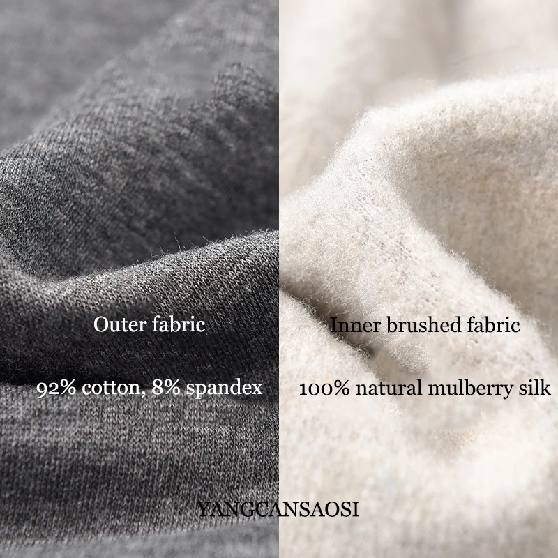 Damesmode Herfst/Winter Kleding Natuurlijke Moerbei Zijde Casual Rechte Pijpen Broek Sportbroek Echte Pocket Guard Broek