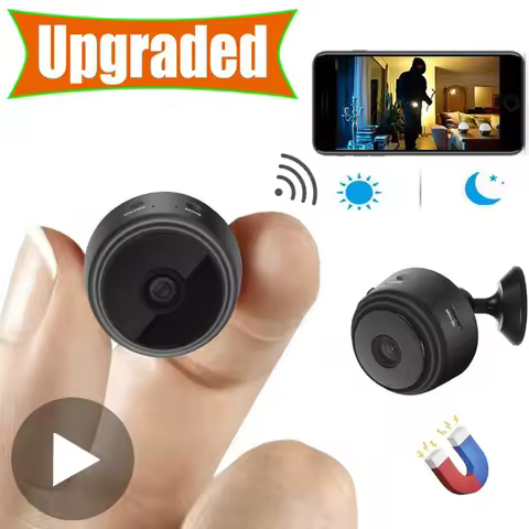 마이크로 홈 무선 비디오 CCTV 미니 보안 감시 Wifi IP Camara 센서 적외선 CMOS 2MP Telefon 알람 카메라