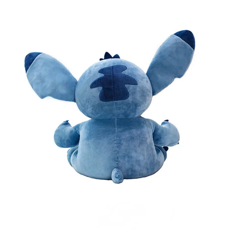 Disney Hip Hop Stitch Plush Siesta Hug Pillow Sofa Car Cushion Bed Decoration Accompany By Toy Companionship Doll Girl Boy Gift