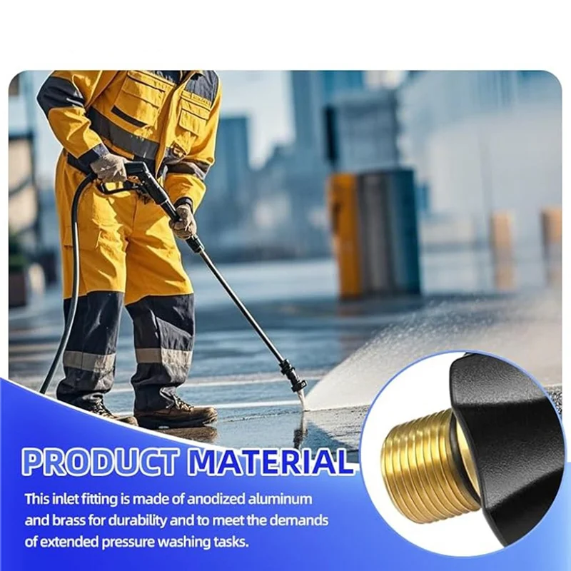 A03F-7112362 مدخل المياه تركيب غسالة مضخة مدخل المياه موصل غسالة الضغط الملحقات #4