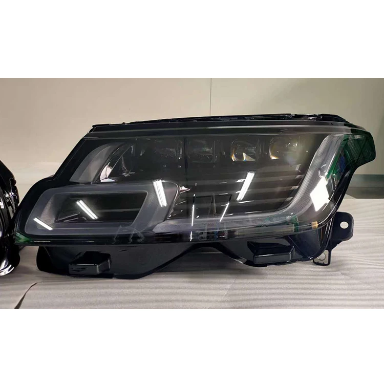 High Quality New Modified Headlight 4 Lens For Land Rover For Range Rover Evoque 2013 Upgrade 2018