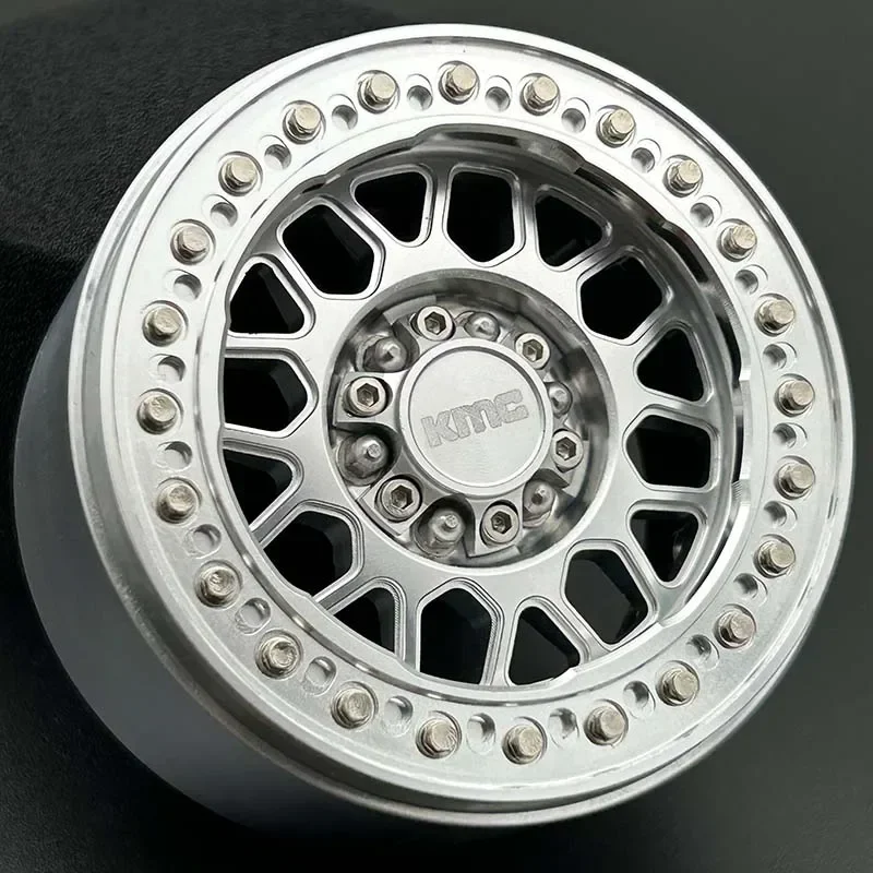 1.9 2.2-inch Kmc Metal Wheel Hub for 1/10 RC Crawler Car Traxxas TRX4 AXIAL SCX10 RC4WD D90 90046 TRX6 G63 Tank 300 Wrangler Car
