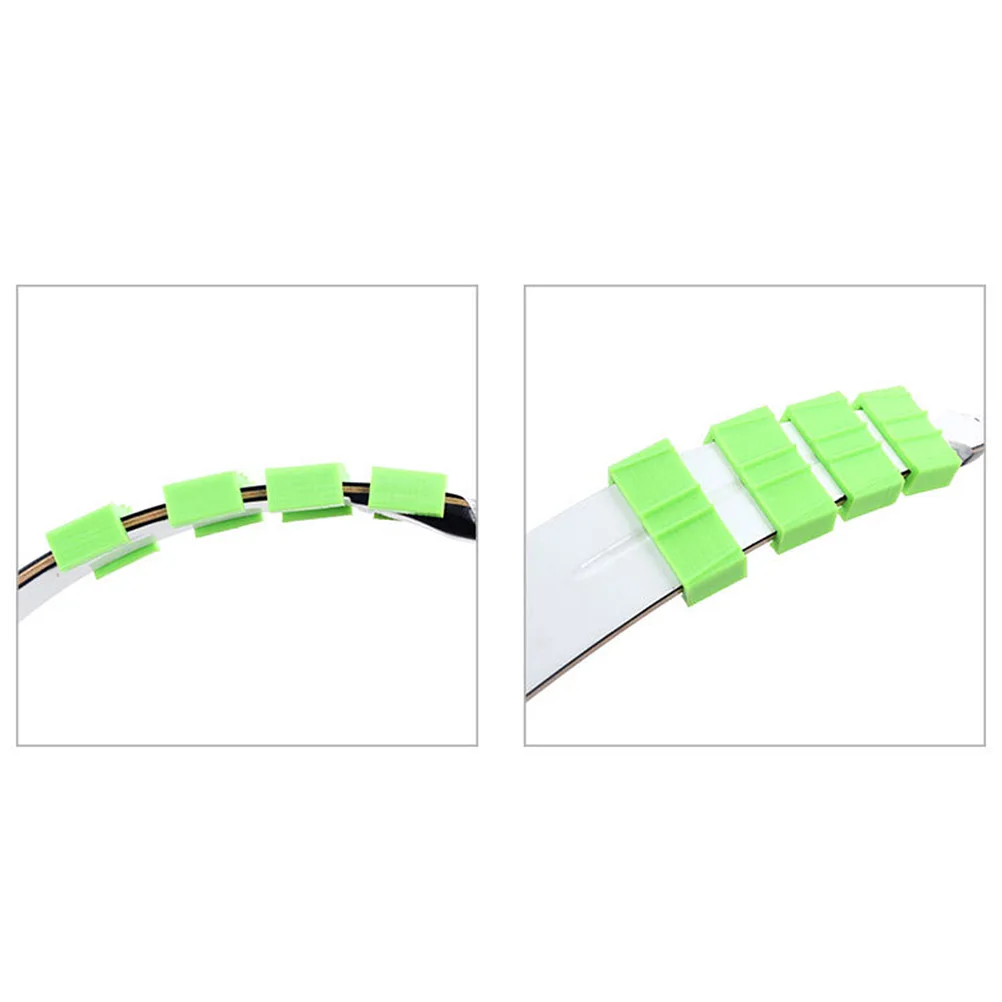 

4pcs Adjusting Green Abs Durable Recurve String Tuning Gauge Professional Center Line Regulator Competition