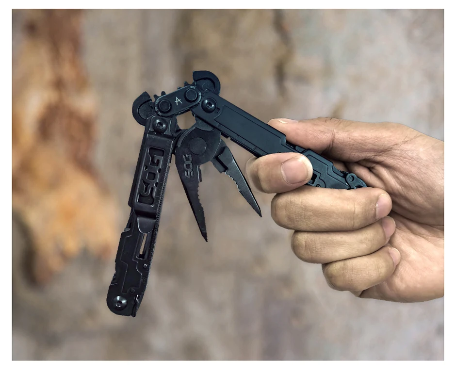 SOG 18 in 1 Multi-Tool PowerAccess Faltbare Zange Taschen-Multifunktionswerkzeug EDC Handwerkzeug für Survival-Camping-Zubehör DIY – Detail 8