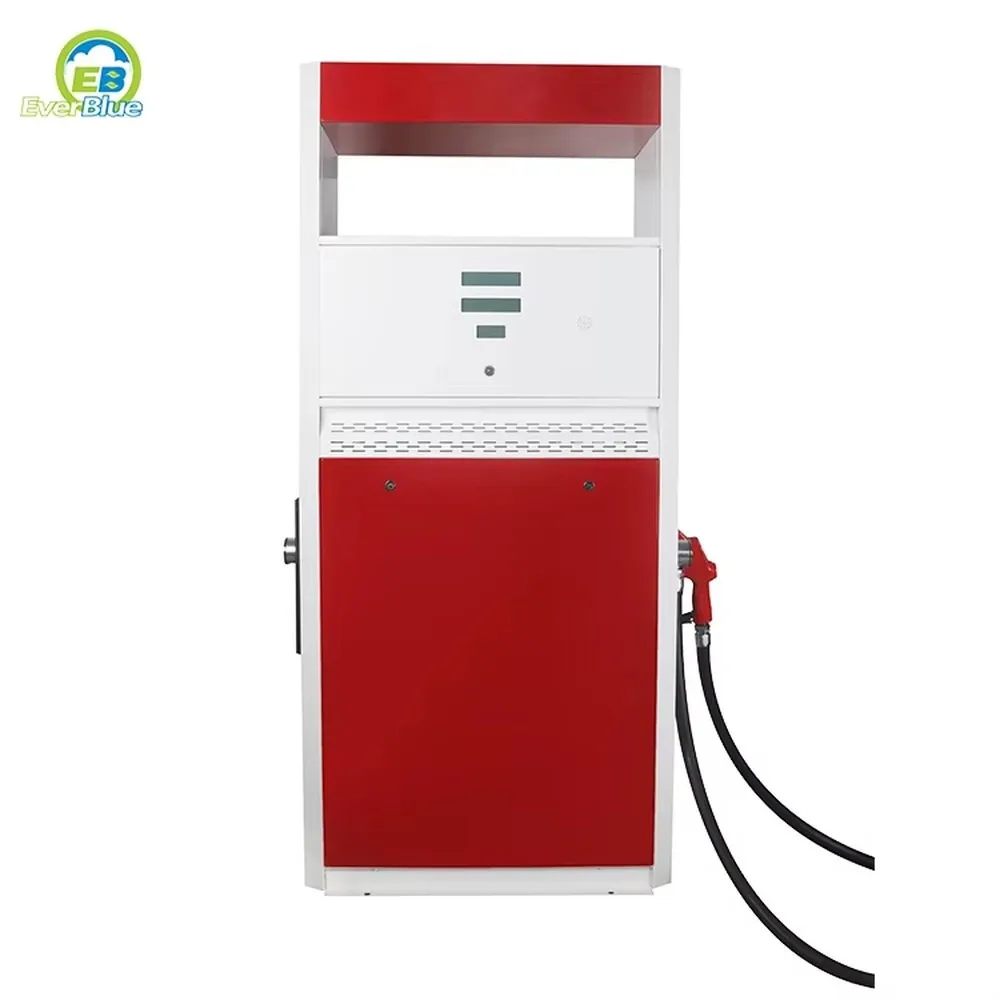 Vertical Single Nozzle Digital Display Fuel Dispenser for Gas Station Easy Operation Durable Construction High Accuracy