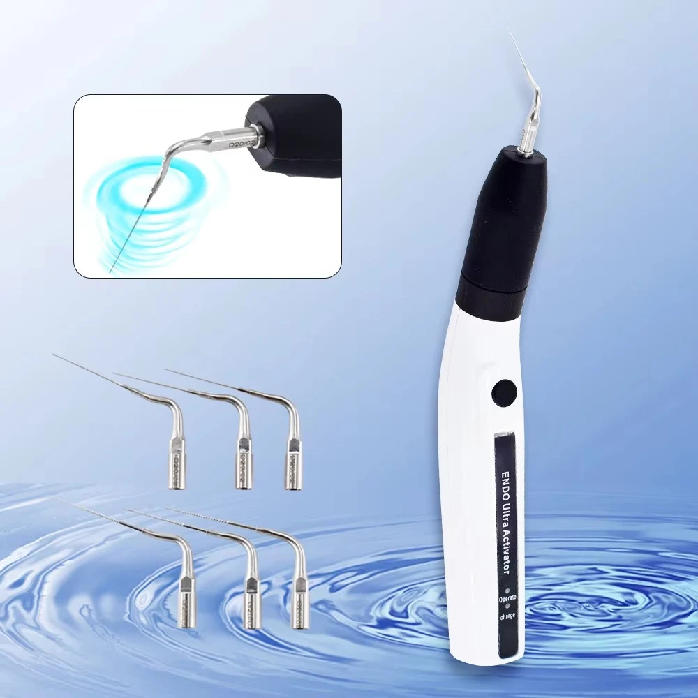 Ultrasonic Root Canal Irrigation Pen-Alternating Current Powered Removes Broken Instruments Tartar Stains Face