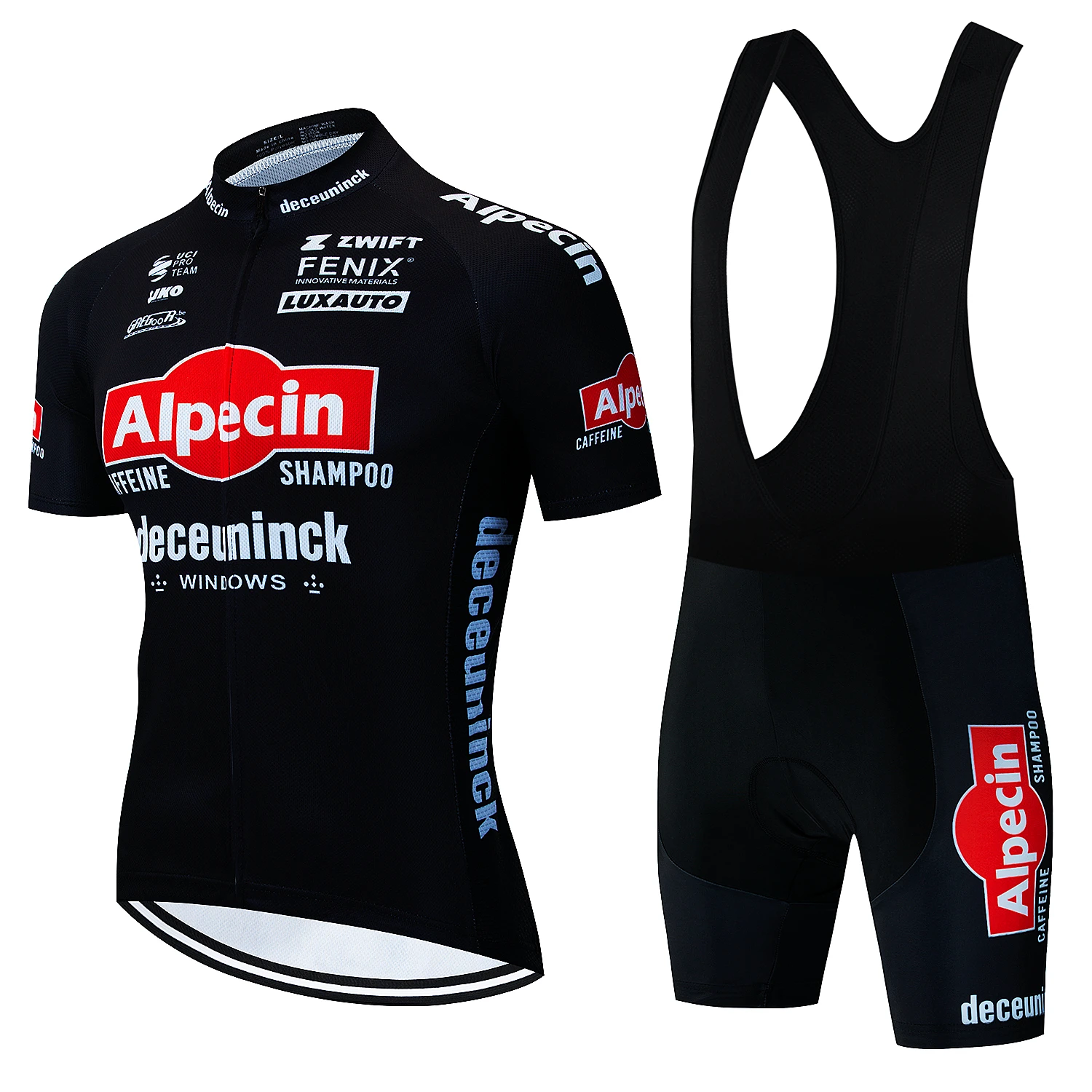 2024 Cycling Jersey Men\'s Set Summer Alpecin Deceuninck Cycling Clothing Road Race Bike Shirt Suit MTB Men Bicycle Bib Shorts