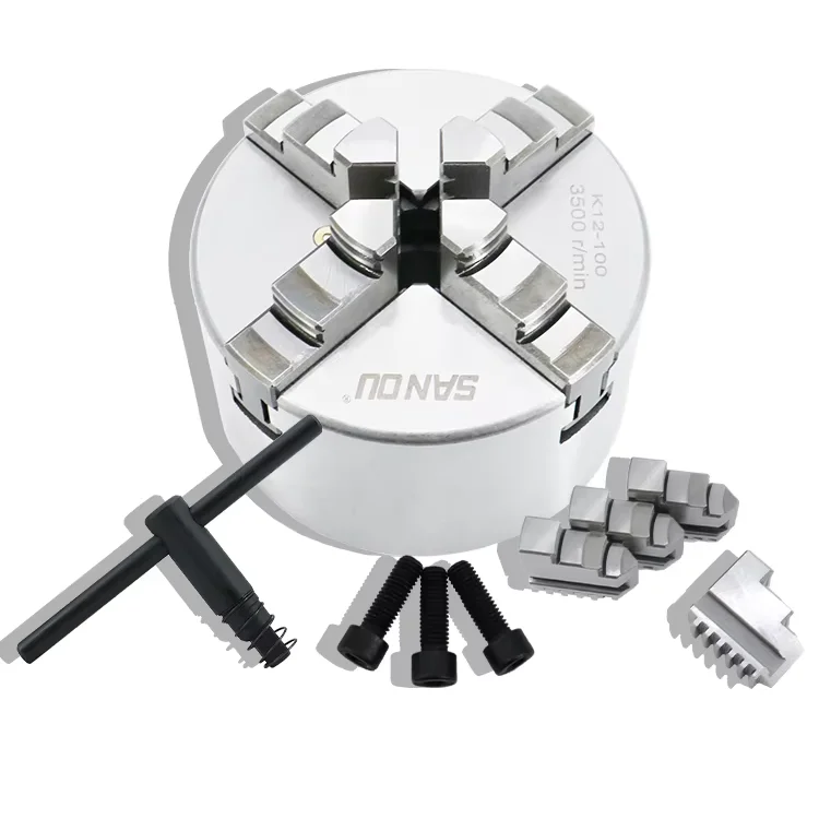 K11-200 Lath Chuck 3jaw Sanou Jaws Chuck 3 Jaw Self Centering Chuck Self-Centring K11-200