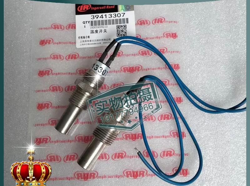 Ingersoll Rand air compressor temperature switch 39413307 sensor probe repair and maintenance accessories