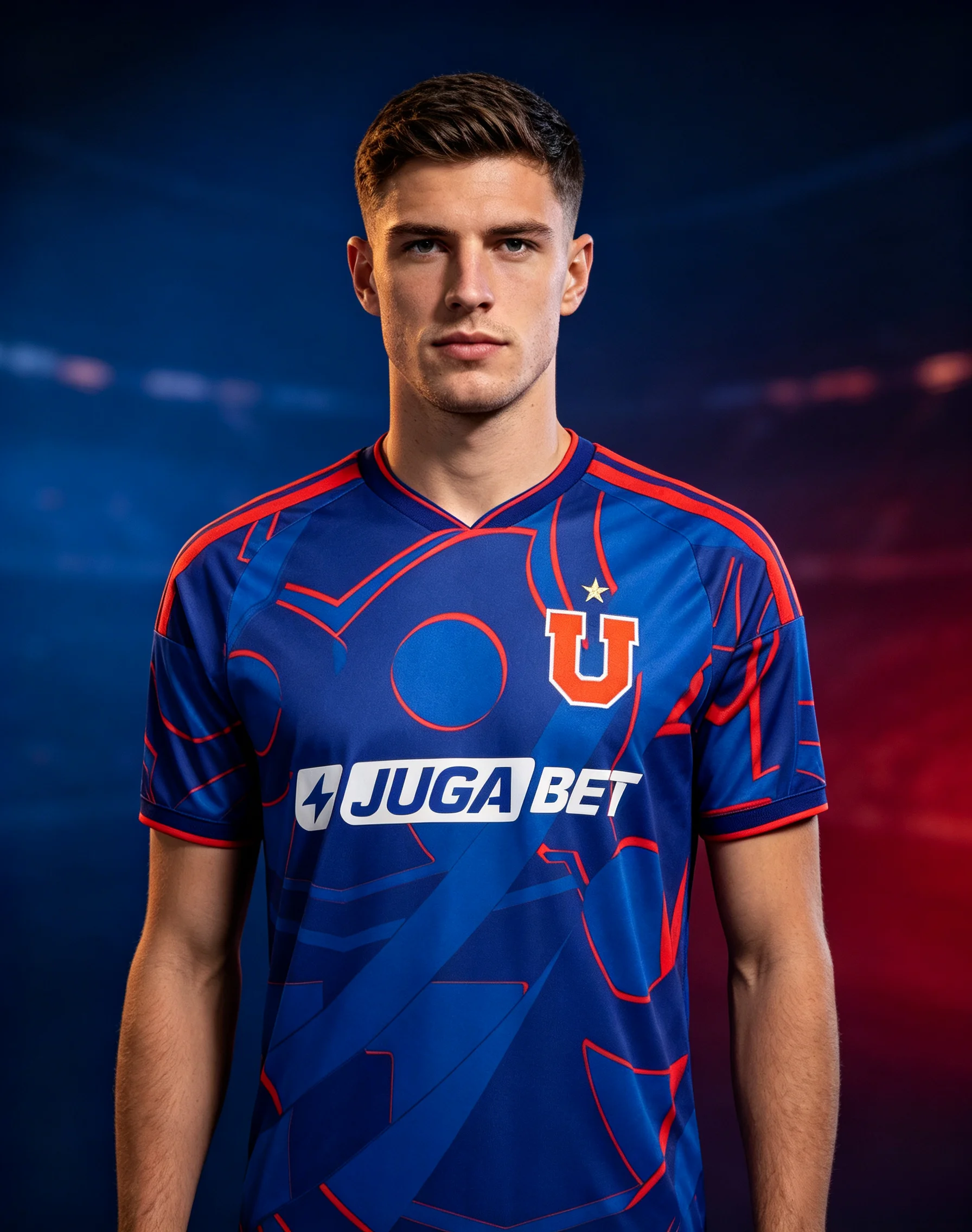 2026 University of Chile Football Jersey Men Women Summer Sports Oversize T-shirt Breathable Quick Drying Streetwear Clothing