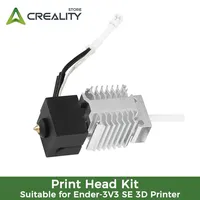 Creality Original Genuine Ender3 V3SE Heating Block Kit Stainless Steel Throat High Temperature Print Head 3d Printer Accesoires