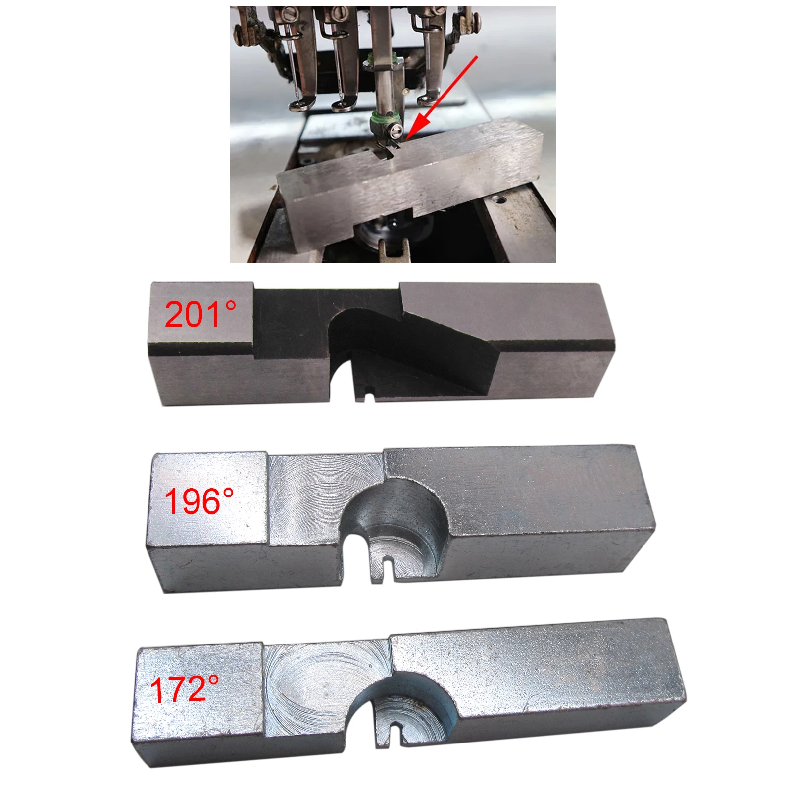 1PCS Lower Dead Point Gauge 172 degrees, 196 degrees, 201 degrees FOR Commercial Flat Embroidery Machines  embroidery machines