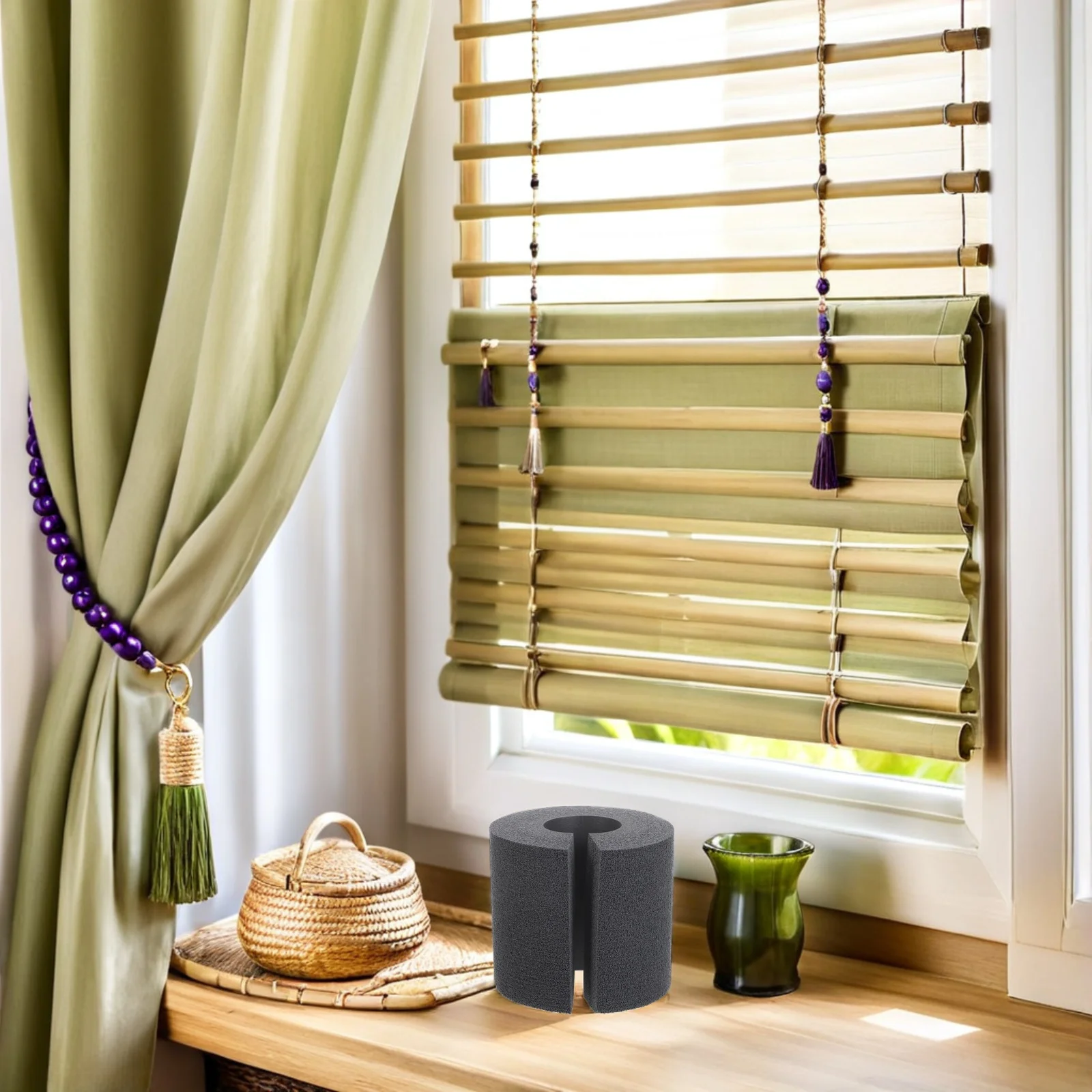 

5pcs Foam Stopper Child Safety Anti Pinch Guard Heavy Duty Door Edge Protector For Home Kitchen Bedroom - Bumper Strip Door