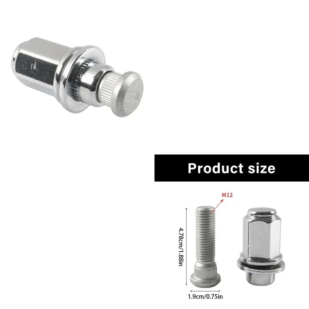 4 Piece Wheel Security Nut for ES300 SC400 Replace 90942-01058 90942-02049 Wheel Lug Lug Nut
