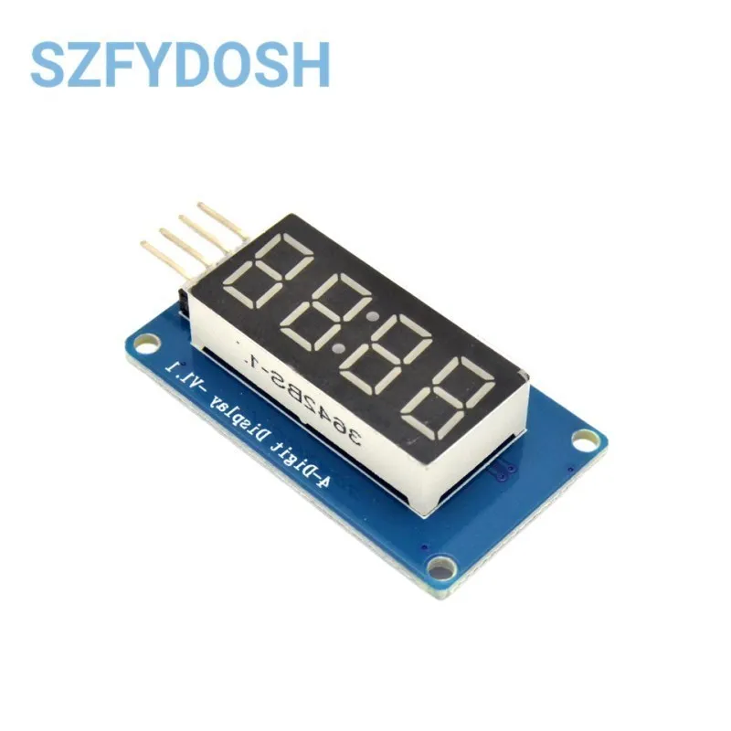 TM1637 LED Display Module For Arduino 7 Segment 4 Bits 0.36Inch Clock RED Anode Digital Tube Four Serial Driver Board Pack