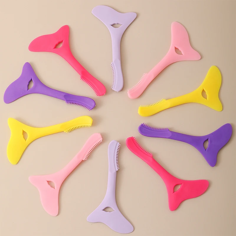Multi-Functional Eyeliner Stencil Wing Tips Eyeliner Aid Drawing Lipstick Wearing Aid Reusable Makeup Tools Auxiliary Artifact