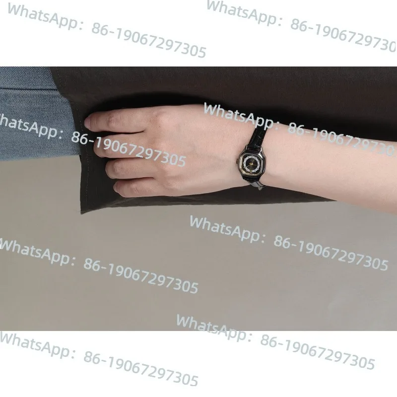

Shanghai Haida Small Manual Mechanical Square Gold Retro Nostalgic Literary Light Luxury Women's Watch
