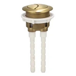 1pc Toilet Button 38mm For Brushed Brass Gold Toilet Flush Cistern Button Close Coupled Home Improvement Accessories