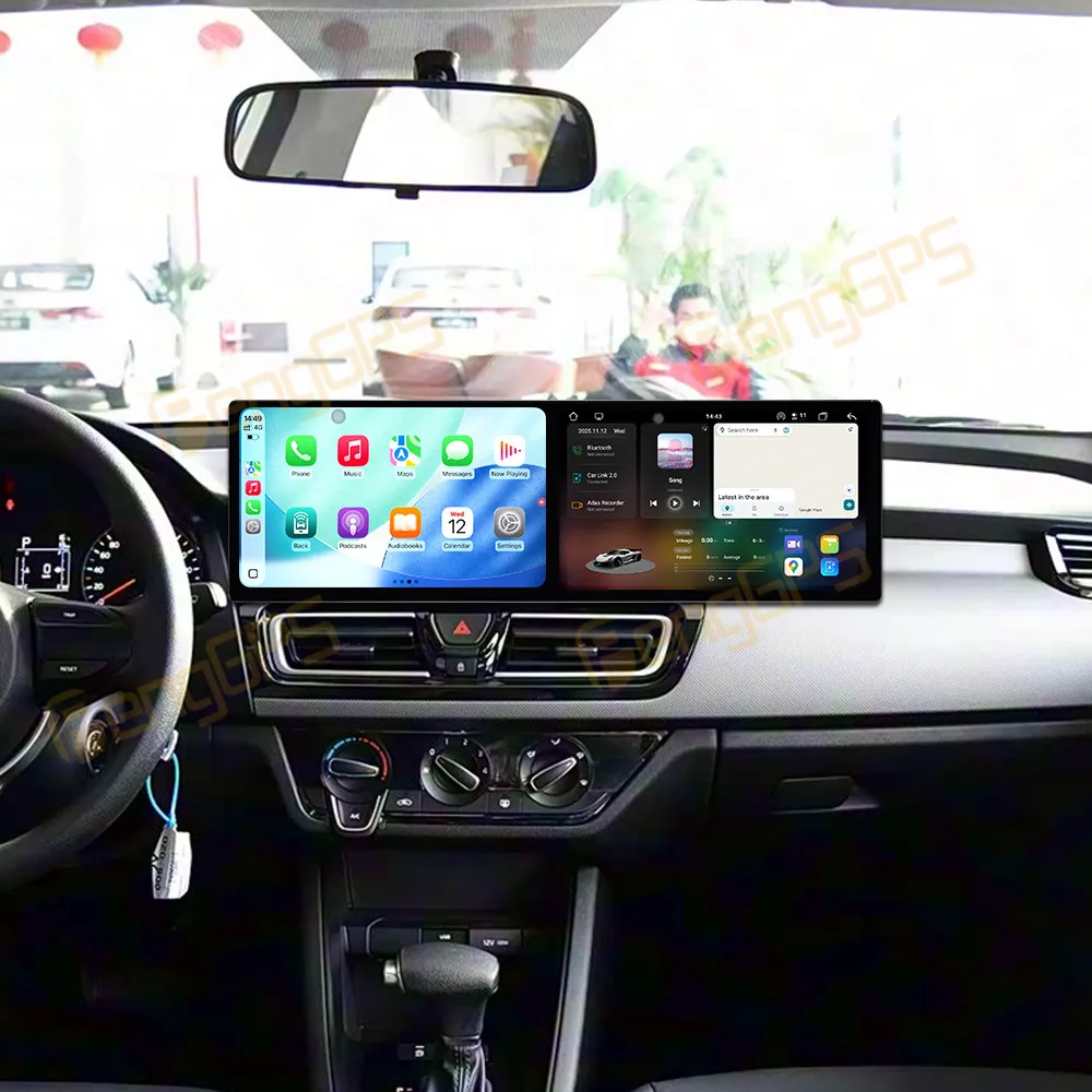 

10.1 Inch Dual Screen Car Radio For Kia Forte 2018-2019 Android CarPlay Multimedia Player Head Unit GPS Navigation Stereo WIFI